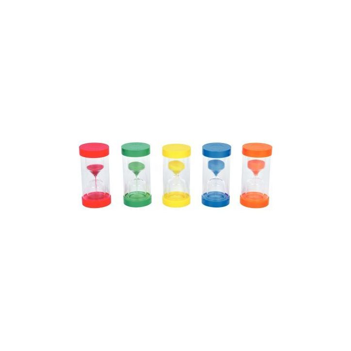 Set de 5 sabliers avec support 30s 1,3,5 et 10 minutes 92129