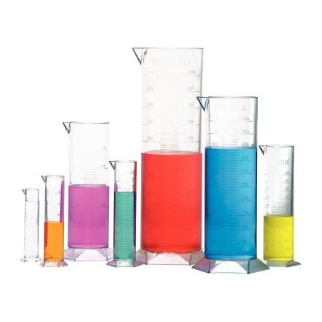 Achetez Lot de 7 éprouvettes plastiques transparentes 25010 pas cher sur Ma Rentrée Scolaire