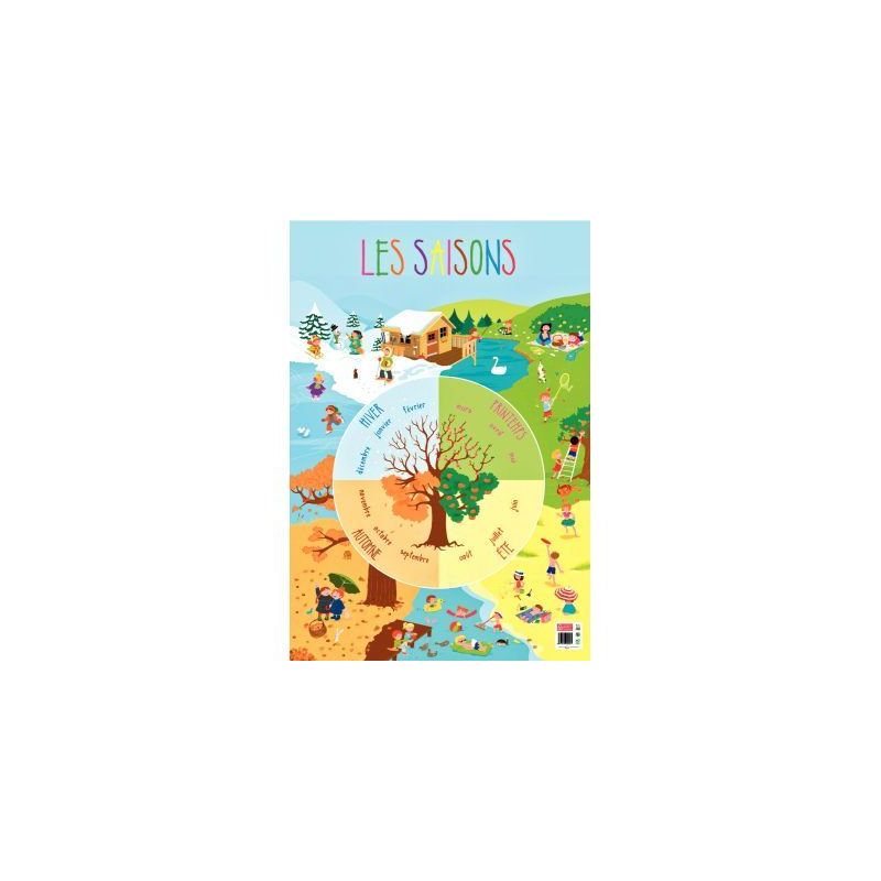 Achetez Poster pédagogique en PVC 76x52cm, les saisons PAPPOSTSAISONS pas cher sur Ma Rentrée Scol.. Achetez Poster pédagogique en PVC 76x52cm, les saisons PAPPOSTSAISONS pas cher sur Ma Rentrée Scol..
