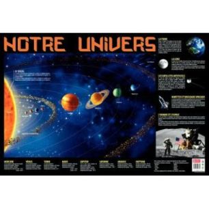 Poster Pédagogique en PVC 76x52cm - Thème Le Systéme Solaire PAPPOSTUNIVERS Poster Pédagogique en PVC 76x52cm - Thème Le Systéme Solaire PAPPOSTUNIVERS