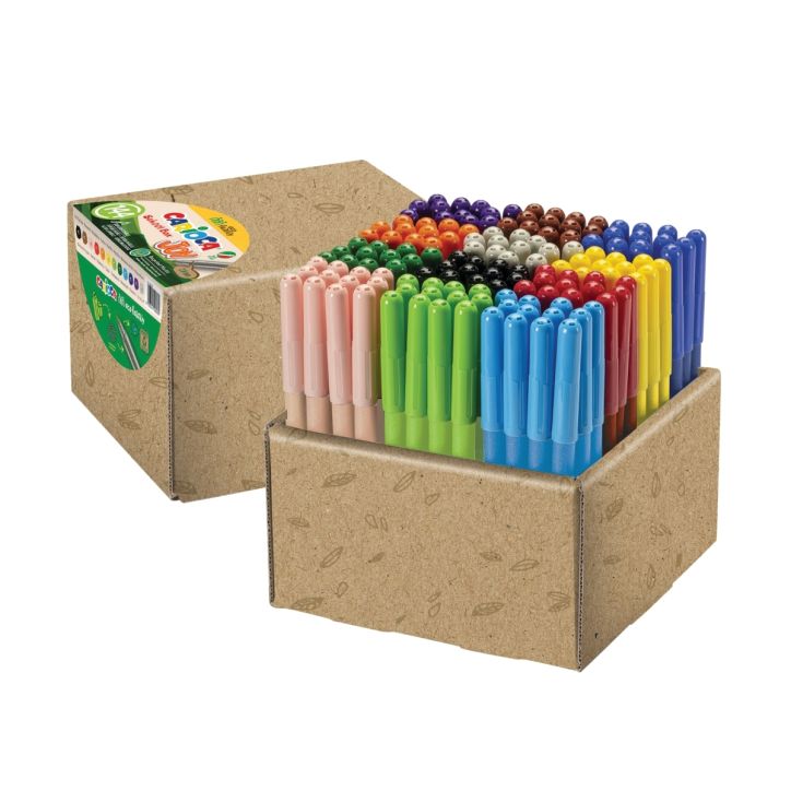 Pack de 144 feutres éco family Joy 8003511434601 CARIOCA