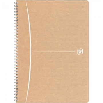 OXFORD Cahier Carte Reliure Intégrale OXFORD TOUAREG 21 x 29,7 cm 180 pages 90g Recyclé Q5/5