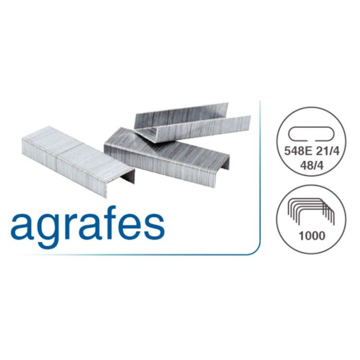 Boîte de 1 000 agrafes 548E 21/4 48/4 8017720 PAVO