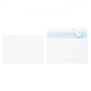 Boîte de 500 enveloppes blanches C5 162x229 80g/m² bande de protection 1312 GPV
