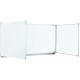 Tableau triptyque blanc émaillé 100x400 + auget 4900002 VANERUM