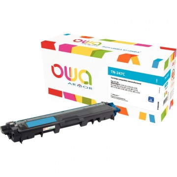 OWA Toner compatible BROTHER TN247 Cyan K18602OW