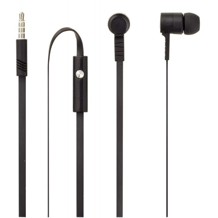 Ecouteur filaire prise jack noir KO015322 KEYOUEST