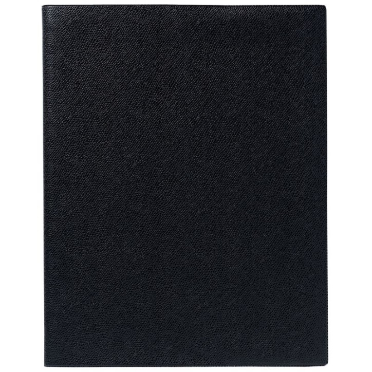 Agenda semainier ministre S août à août spiralé noir 546007Q QUO VADIS