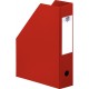 OXFORD Porte-revues en PVC soudé, dos de 7 cm 32x24cm, livré à  plat. Coloris rouge