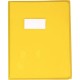 Protège-cahier cristal 17 x 22cm 22/100 jaune 73004C CLAIREFONTAINE