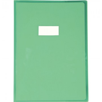 Protège-cahier cristal 21 x 29,7cm 22/100 vert 73205C CLAIREFONTAINE