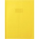 Paquet de 10 protège-cahiers avec rabats épaisseur 22/100ème 24 x 32 cm jaune 71304CX10 CLAIREFONTAINE