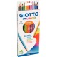 Etui de 12 crayons de couleur Stilnovo assortis F25650000 GIOTTO
