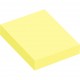 Lot de 12 blocs de 100 feuilles de notes repositionnables 40 x 50 mm jaune pastel 5653-01