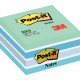 POST-IT Cubes POST-IT® Light Relax (pastel bleu) 450 feuilles 76 x 76 mm