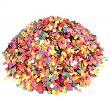 Sachet de 1Kg de Confettis multicolores 22320