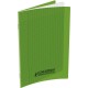 CONQUERANT C9 Cahier piqûre 17x22cm 32 pages 90g grands carreaux Séyès. Couverture polypropylène Vert