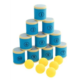 Jeu du CHAMBOULE TOUT Mousse 10 boites + 6 Balles 36220 Jeu du CHAMBOULE TOUT Mousse 10 boites + 6 Balles 36220