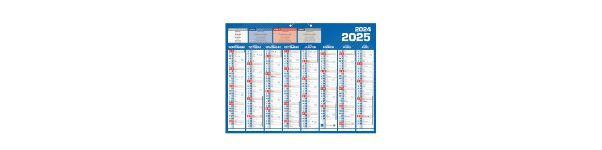 vente de Calendriers et d'article scolaire pour rentrée des classes sur ma rentrée scolaire