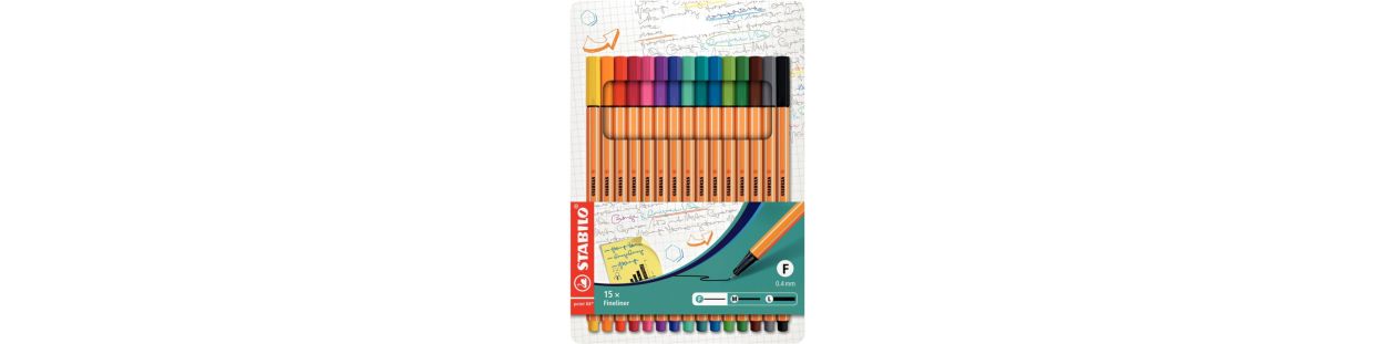 Fournitures scolaires et liste scolaire stylos feutre